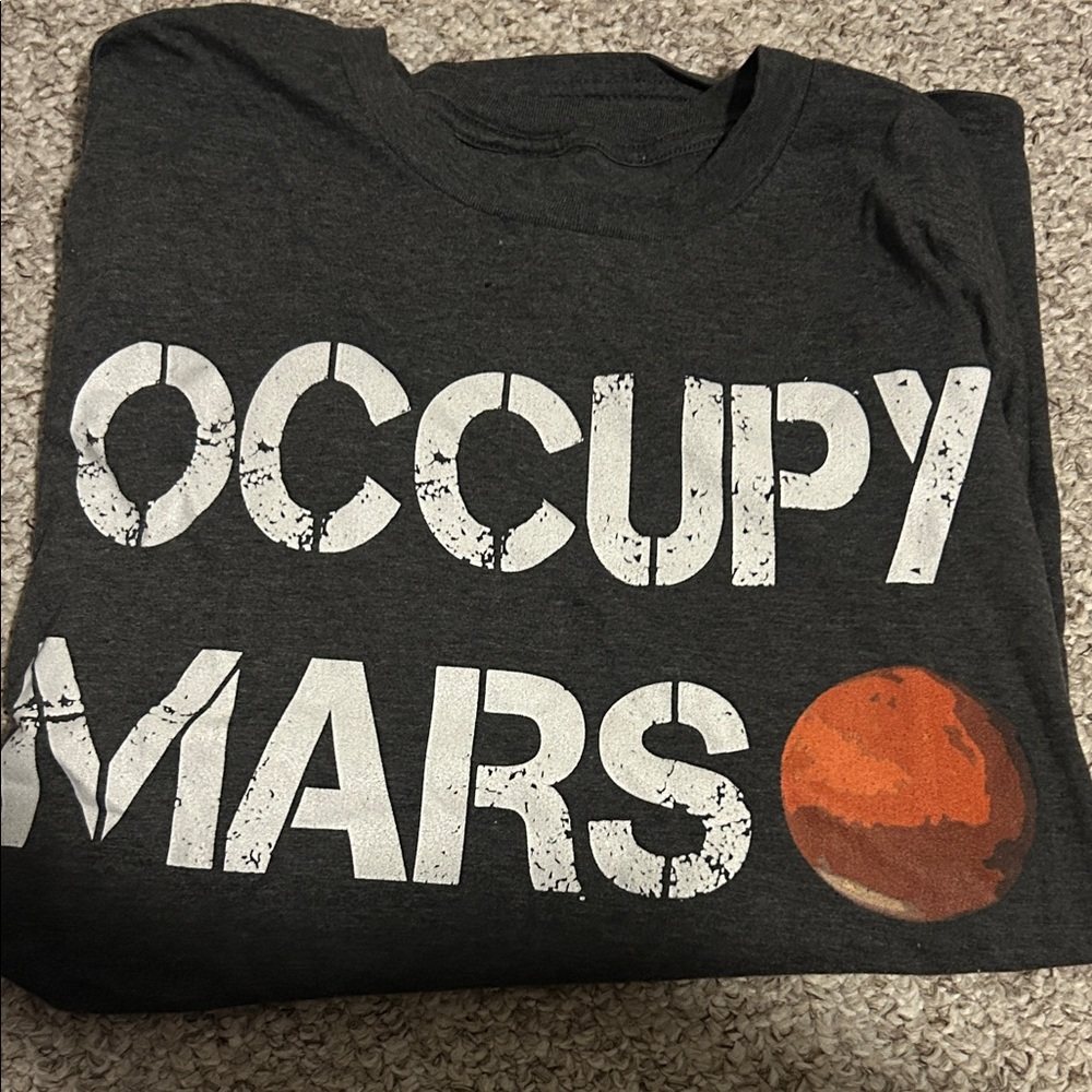 Occupy Mars Graphic T-Shirt